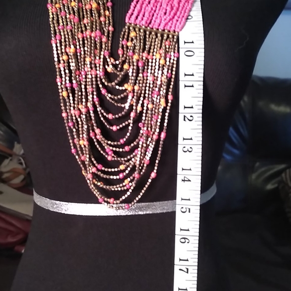 5 for $25 eligible Multi strand beaded long necklace - Picture 6 of 6